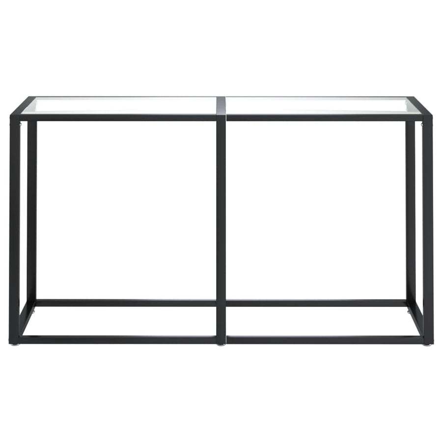Wandtafel 40X35X75,5 Cm Gehard Glas Transparant 140 x 35 x 75.5 cm Doorzichtig