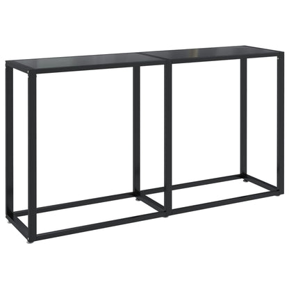 Wandtafel 40X35X75,5 Cm Gehard Glas 140 x 35 x 75.5 cm Zwart