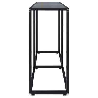 Wandtafel 40X35X75,5 Cm Gehard Glas 140 x 35 x 75.5 cm Zwart