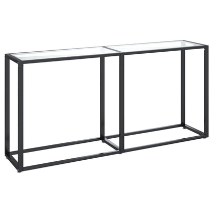 Wandtafel 60X35X75,5 Cm Gehard Glas Transparant 160 x 35 x 75.5 cm Doorzichtig