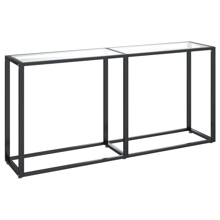 Wandtafel 60X35X75,5 Cm Gehard Glas Transparant 160 x 35 x 75.5 cm Doorzichtig