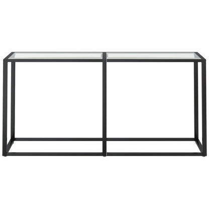 Wandtafel 60X35X75,5 Cm Gehard Glas Transparant 160 x 35 x 75.5 cm Doorzichtig