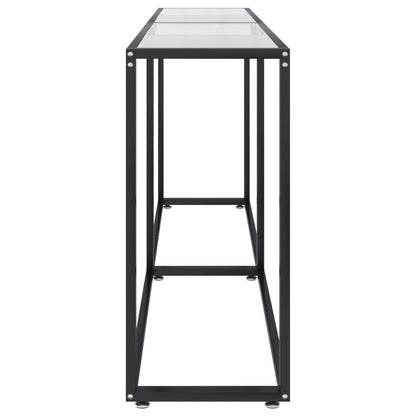 Wandtafel 80X35X75,5 Cm Gehard Glas Transparant 180 x 35 x 75.5 cm Doorzichtig