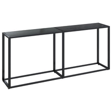 Wandtafel 80X35X75,5 Cm Gehard Glas 180 x 35 x 75.5 cm Zwart