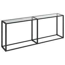 Wandtafel 200X35X75,5 Cm Gehard Glas Transparant 200 x 35 x 75.5 cm Doorzichtig