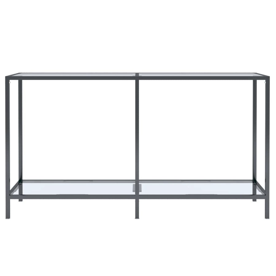Wandtafel 40X35X75,5 Cm Gehard Glas Transparant 140 x 35 x 75.5 cm Doorzichtig