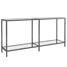 Wandtafel 60X35X75,5 Cm Gehard Glas Transparant 160 x 35 x 75.5 cm Doorzichtig