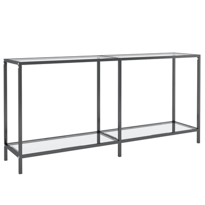 Wandtafel 60X35X75,5 Cm Gehard Glas Transparant 160 x 35 x 75.5 cm Doorzichtig