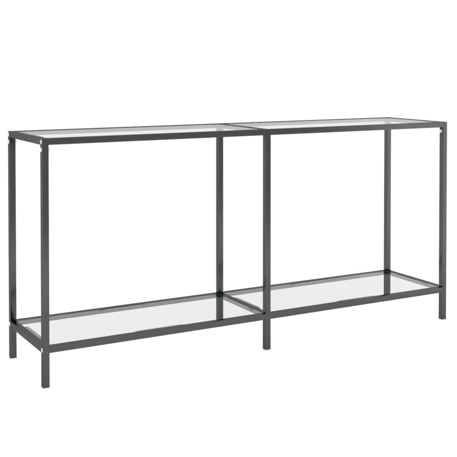 Wandtafel 60X35X75,5 Cm Gehard Glas Transparant 160 x 35 x 75.5 cm Doorzichtig