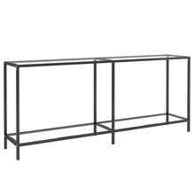 Wandtafel 80X35X75,5 Cm Gehard Glas Transparant 180 x 35 x 75.5 cm Doorzichtig