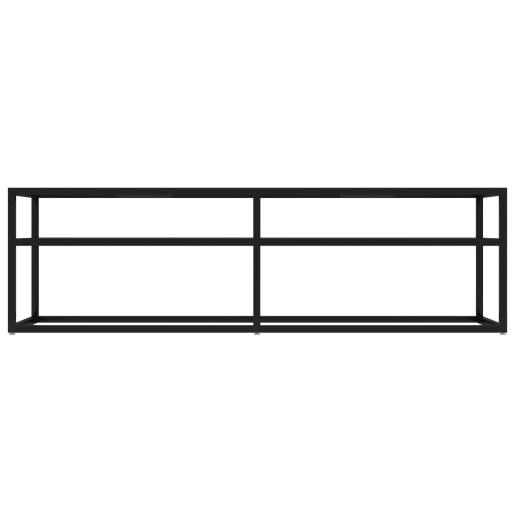 Tv-Meubel 40X40X40,5 Cm Gehard Glas 140 x 40 x 40.5 cm Zwart