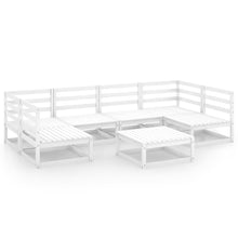 7-delige Loungeset massief grenenhout