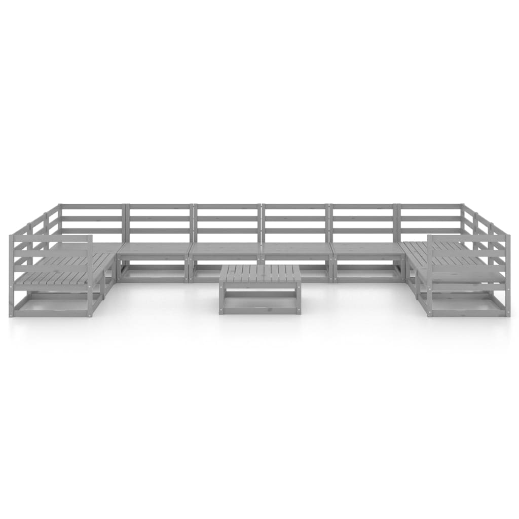 1 Loungeset Massief Grenenhout Nee