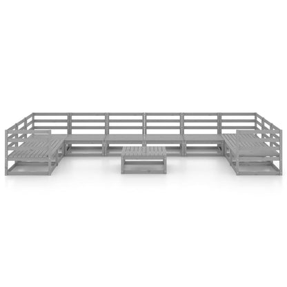 1 Loungeset Massief Grenenhout Nee