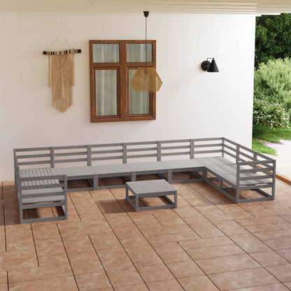 1 Loungeset Massief Grenenhout Nee