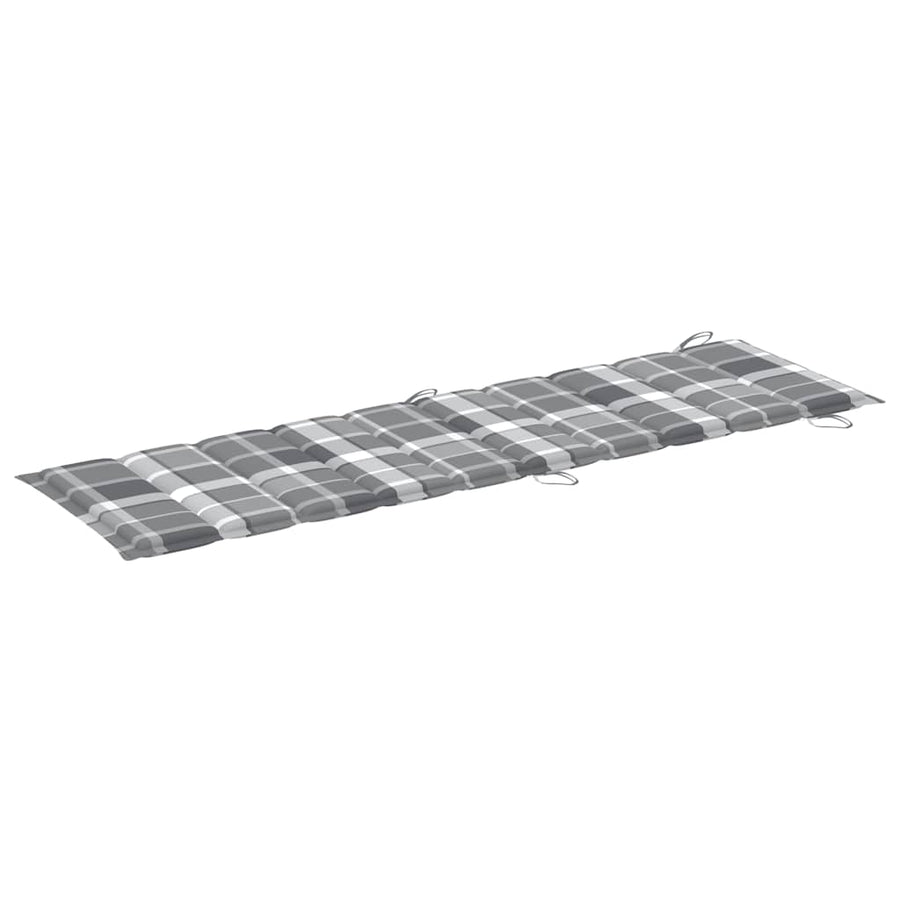 Ligbedden 2 St Met Tafel En Kussens Massief Acaciahout 1