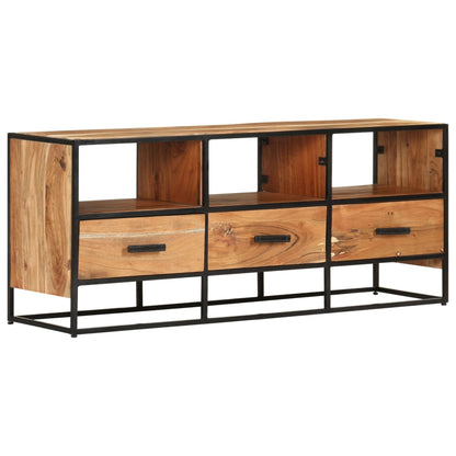 Tv-Meubel 0X30X45 Cm Massief Acaciahout Bruin