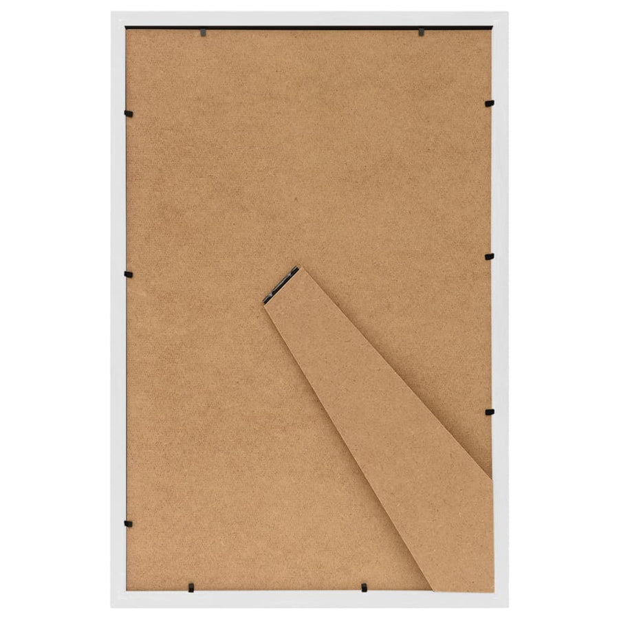 Fotolijsten 5 st voor tafel 21x29,7 cm MDF wit 5 21 x 29.7 cm Wit