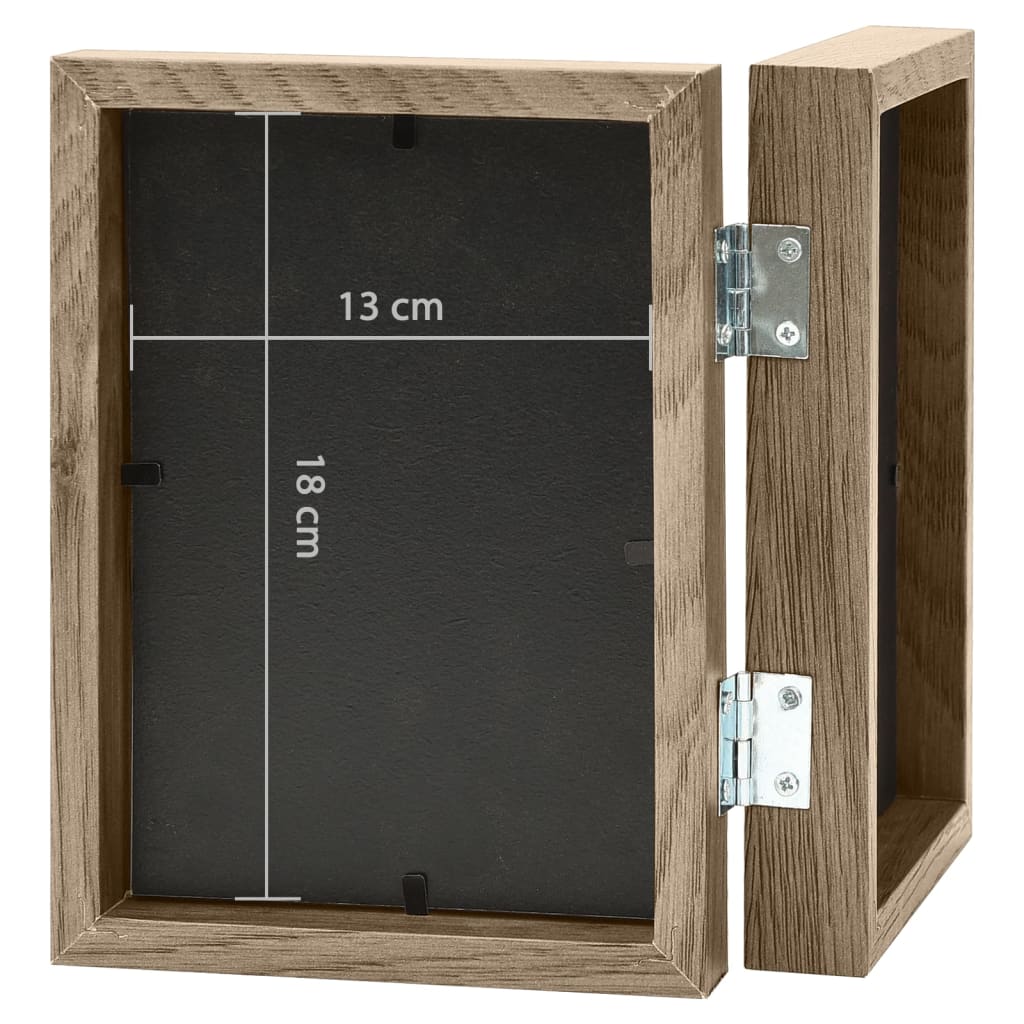 Fotolijst Tweeluik 2X(13X18 Cm) Lichtbruin 2 x (13 x 18 cm)