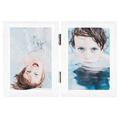 Fotolijst Tweeluik 2X(13X18 Cm) Wit 2 x (13 x 18 cm)