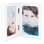 Fotolijst tweeluik 2x 21x29,7 cm wit