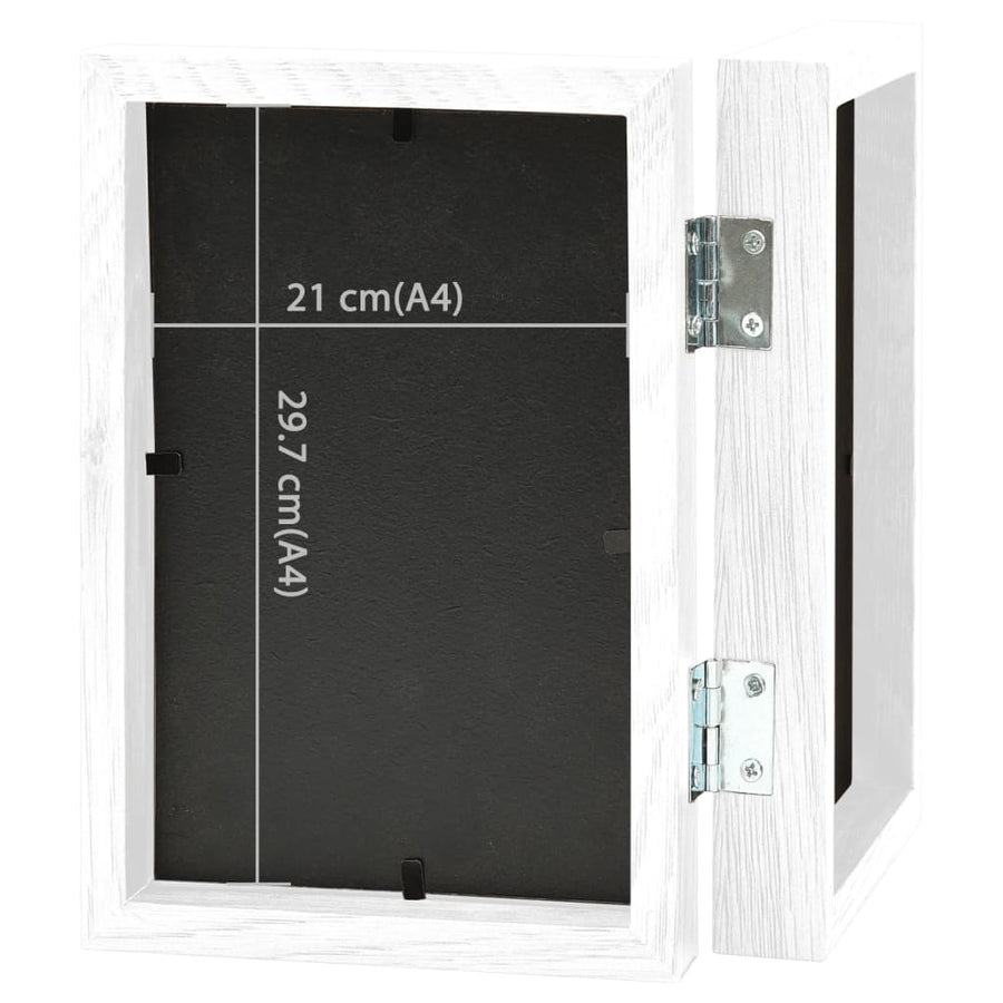 Fotolijst Tweeluik 2X(21X29,7 Cm) Wit 2 x (21 x 29.7 cm)