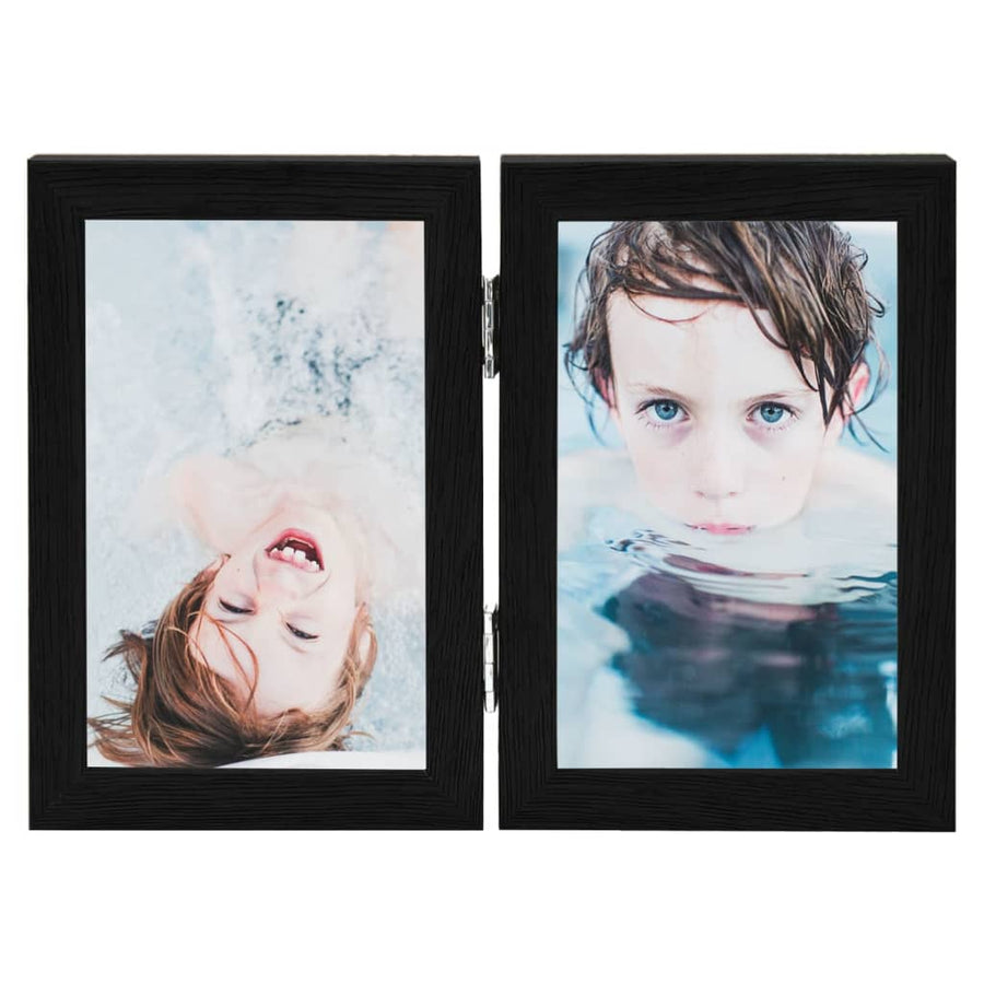 Fotolijst Tweeluik 2X(21X29,7 Cm) Zwart 2 x (21 x 29.7 cm)