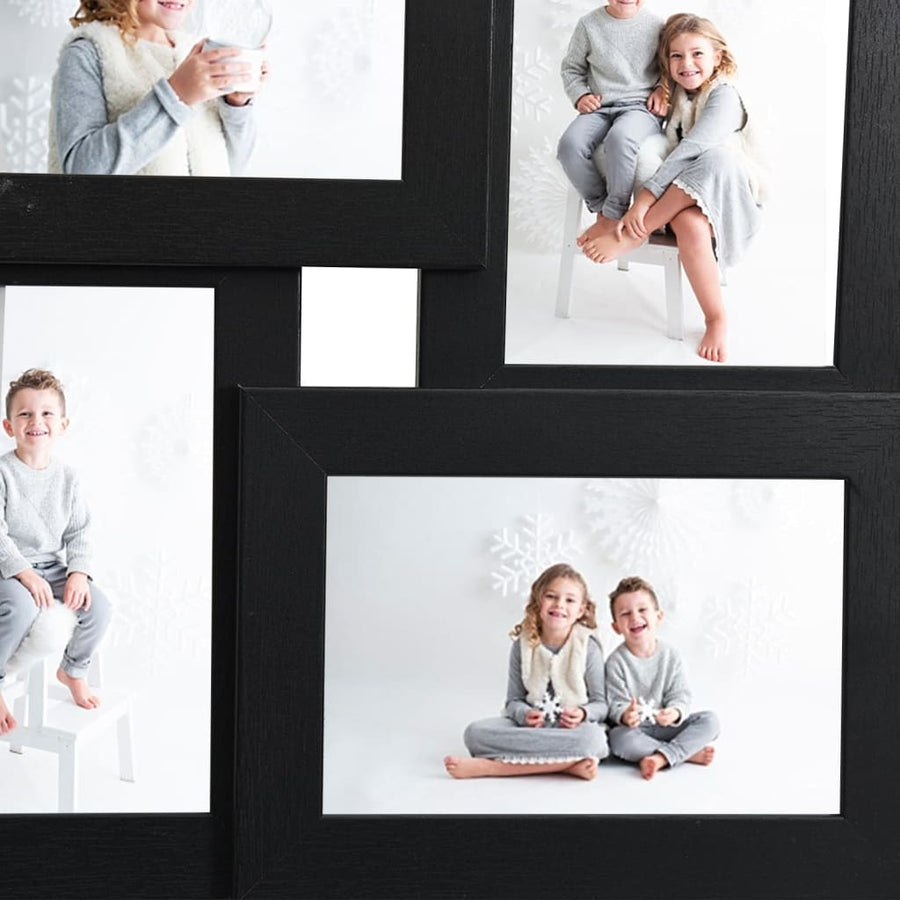 Fotolijst Voor Foto Mdf 4 x (10 x 15 cm) Zwart
