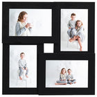 Fotolijst 4x 13x18 cm MDF zwart