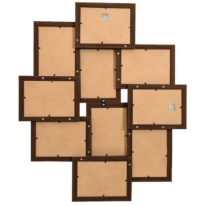 Fotolijst Voor Foto Mdf 10 x (10 x 15 cm) Donkerbruin