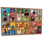 Fotolijst 24x(10x15 cm) MDF lichtbruin