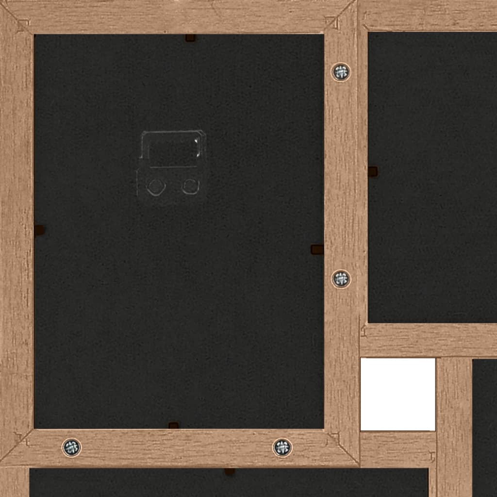 Fotolijst Voor 24X(13X18 Cm) Foto Mdf Lichtbruin 24 x (13 x 18 cm)