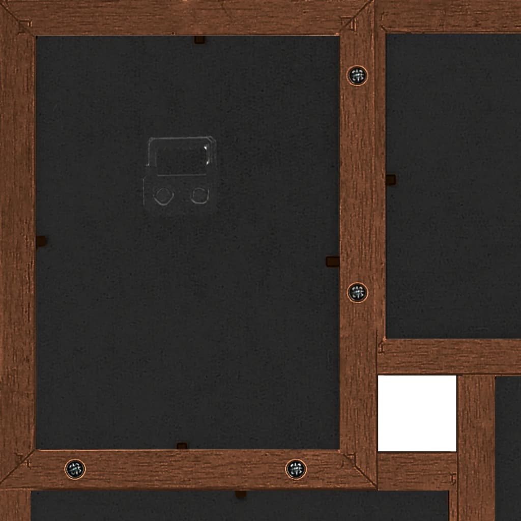 Fotolijst Voor 24X(13X18 Cm) Foto Mdf Donkerbruin 24 x (13 x 18 cm)