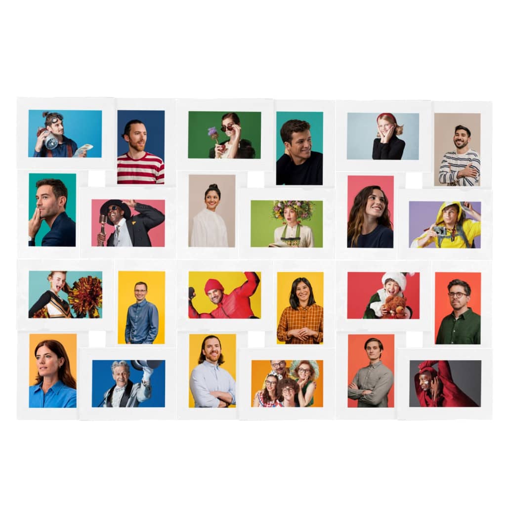 Fotolijst Voor Foto Mdf 24 x (13 x 18 cm) Wit