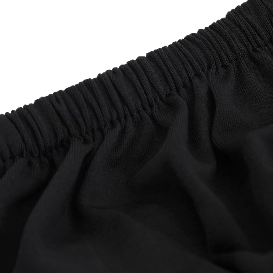 Hoes Stretch Polyester Jersey Zwart Vierzitsbank