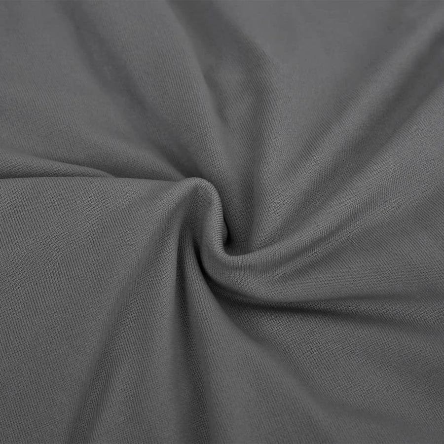 Bankhoes stretch polyester jersey antraciet Antraciet Fauteuil