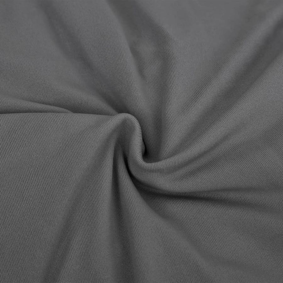 Hoes Stretch Polyester Jersey Kleurig Antraciet Driezitsbank