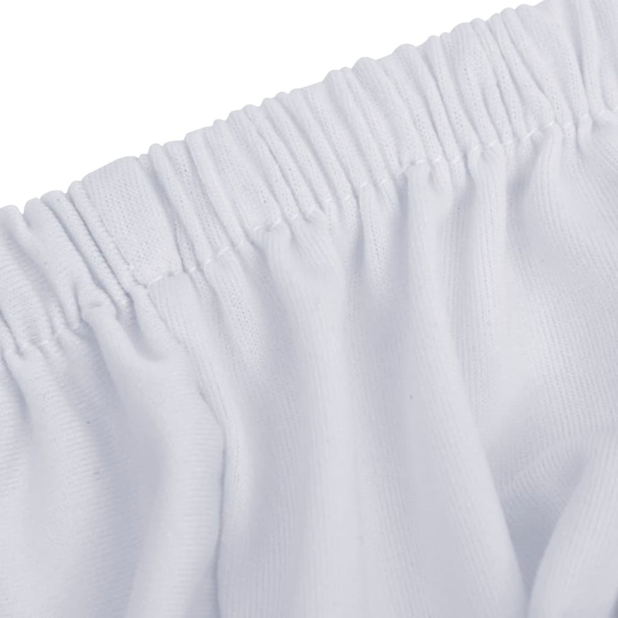 Hoes Stretch Polyester Jersey Wit Tweezitsbank