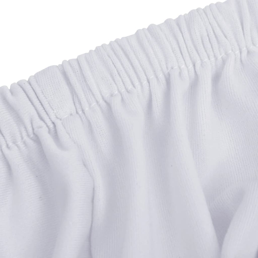 Hoes Stretch Polyester Jersey Wit Vierzitsbank
