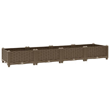 Plantenbak Verhoogd Polypropyleen 160 x 40 x 23 cm Bruin