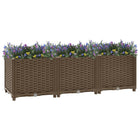 Raised bed 120x40x38 cm polypropylene