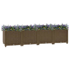 Raised bed 160x40x38 cm polypropylene