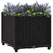 Plantenbak verhoogd 40x40x38 cm zwart polypropyleen