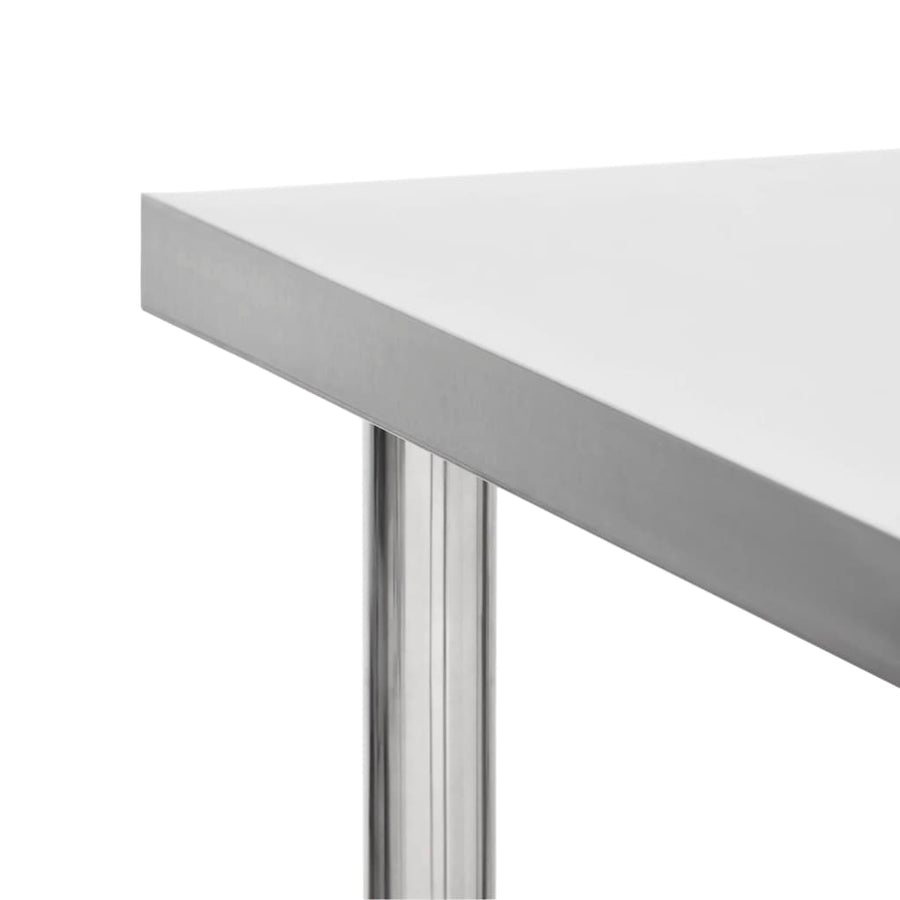 Keukenwerktafel Met Wielen Roestvrij Staal 100 x 45 x 85 cm
