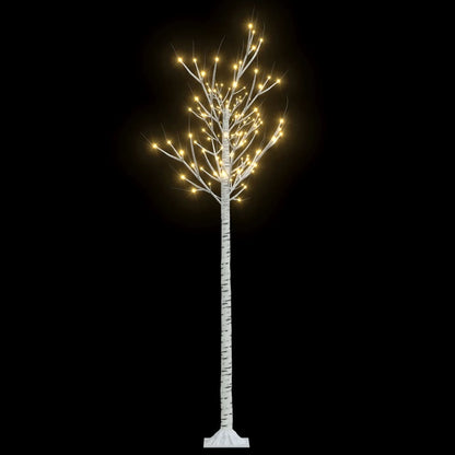 Kerstboom wilg met 200 warmwitte LED's binnen en buiten 1,8 m
