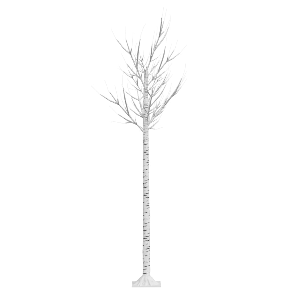Kerstboom wilg met 200 warmwitte LED's binnen en buiten 1,8 m