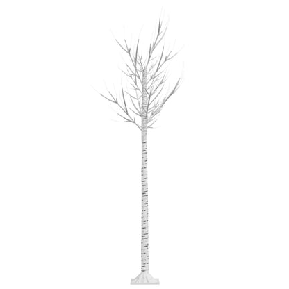 Kerstboom wilg met 200 koudwitte LED's binnen en buiten 1,8 m