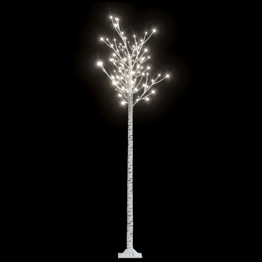 Kerstboom wilg met 220 koudwitte LED's binnen en buiten 2,2 m
