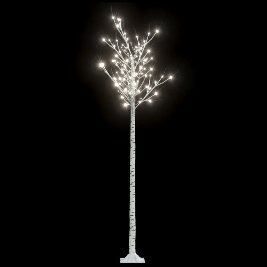 Kerstboom wilg met 220 koudwitte LED's binnen en buiten 2,2 m