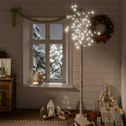 Kerstboom 220 cm met 220 koudwitte led buiten binnen